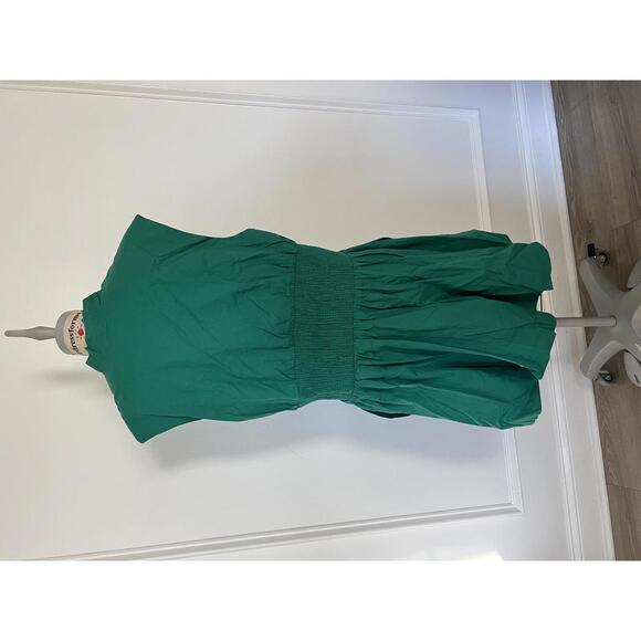 Anthropologie - Sleeveless Dress with Front Zipper and Smocked Waist, Size 2X - Picture 8 of 12